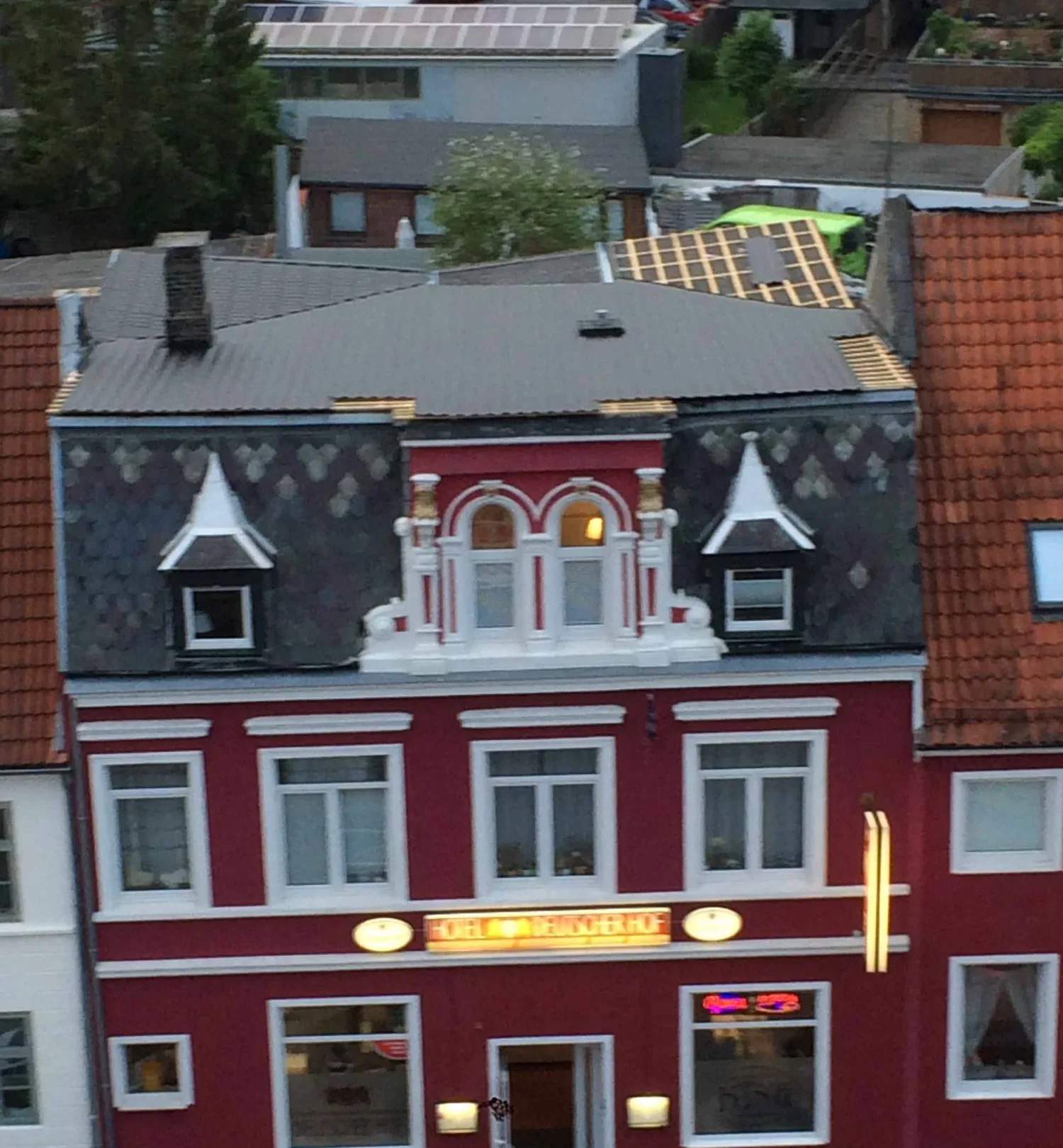 Mansard roof